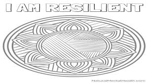But this type of calm is more than just the feeling of serenity we're trying to achieve in our (metaphorically) stormy world. Free Resilient Coloring Page