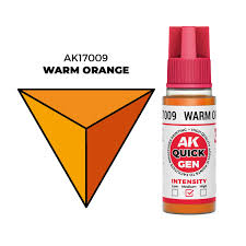 AK-Interactive: Quick Gen Acrylic Contrast - Warm Orange 18 ml