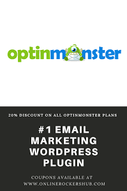 Optinmonster Coupon 20 Direct Discount On All Plans How To Plan Email Marketing Services Wordpress Plugins