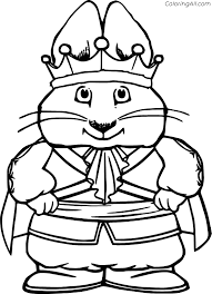 Ruby hugs her brother on his birthday with a delicious cake in front of the duo. Max And Ruby Coloring Pages Coloringall