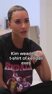 Kim Kardashian Wearing Kendall Shirt