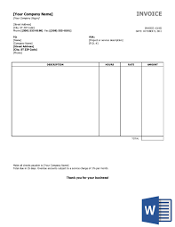 free invoice templates download all formats and industries invoiceberry
