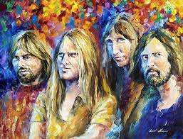 Pink Floyd Portrait Rock Music Wall Art Painting On Canvas By Pink Floyd Oil Painting On Canvas Oil Painting