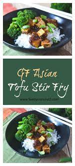 Gf Asian Tofu Stir Fry Recipe Tofu Stir Fry Gluten Free Asian Recipes Tofu