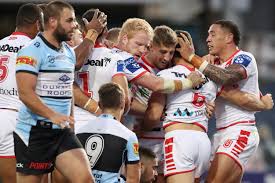 The woeful bulldogs have once again down south, the dragons have continued their horror streak, letting the sharks through for a. St George Illawarra Dragons Beat Cronulla Sharks 30 16 After Week Of Heat On Coach Paul Mcgregor Abc News