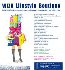 Check out these lifestyle articles for great tips and tricks. 1 Dezember 2013 Lifestyle Boutique Frankfurt Wizo Deutschland E V