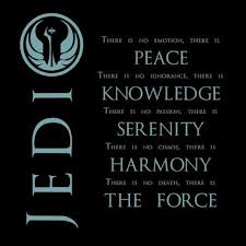 Jedi Mantra Star Wars Jedi Jedi Code Star Wars Wallpaper