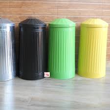 Plenty of metal bin with lid to choose from. Galvanized Metal Trash Can With Lid Dustbin With Green Yellow Black And Silver Powder Coated Garbage Bin Buy Galvanized Metal Trash Can Trash Can With Lid Garbage Bin Dustbin With Green Yellow Black