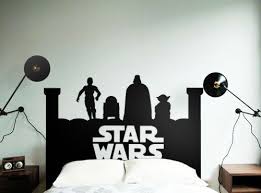 Star Wars Headboard Star Wars Room Star Wars Bedroom Star Wars Wall Sticker