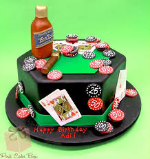 Happy Birthday Poker Cake Birthday Cakes Poker Cake Casino Cakes Themed Cakes