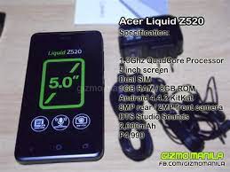 All models mobiles roms or firmwares of acer : Rom Lollipop Acer Z520 Rom Lollipop Acer Z520 Flash File Acer Liquid Z520 Custom Firmware For Acer Liquid Z520 This Page Is For Those Who Have Decided To