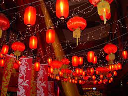 Lampion On Chinese New Year 2009 Grand Indonesia Sejarah Budaya Bunga Teratai