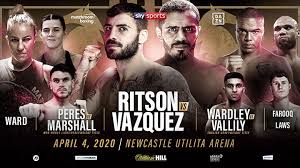 Main event ringwalks are anticipated on or just after 22:00 local time, though as ever with live boxing that will depend on how long the undercard runs. Lewis Ritson Vs Miguel Vazquez Set April 4 In Newcastle Boxing News