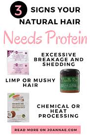 The best way to put moisture and shine back to your hair is by getting a protein treatment. Signs Your Hair Needs A Protein Treatment Joanna E