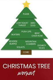 Christmas Tree Workout Burpees N Beers Christmas Workout Holiday Workout Workout