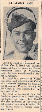 Arvid Roy Hand Sr. (1921-1997)