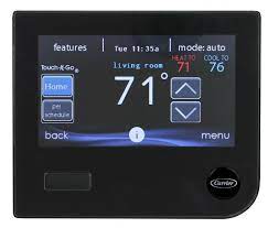 From the home screen, press menu in the lower right corner b. Thermostats Erickson Plumbing Heating Cooling Electrical