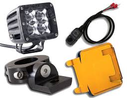 Package Lighting 1 In Engine Bars Rigid Industries Bright Led Lights Mount Black