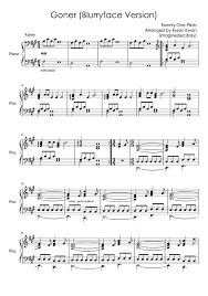 Twenty One Pilots Piano Sheet Music Google Search Piano Sheet Music Sheet Music Piano Music