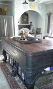 Industrial metal drafting table or restaurant serving station. 31 Antique Kitchen Island Ideas Kitchen Remodel Antique Kitchen Kitchen Design