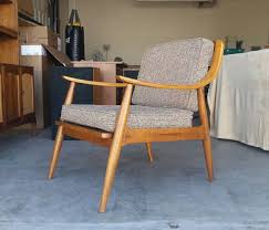 Vintage 1960 S Tell City Danish Modern Lounge Chair Solid Etsy Danish Modern Lounge Chair Modern Easy Chair Chair