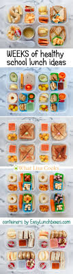 School Lunch Healthy School Lunches Kids Lunch For School Healthy School