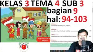 Materi aproksimasi erat kaitannya dengan pembulatan sebuah bilangan. Tema 4 Kelas 3 Subtema 3 Halaman 94 103 Pembelajaran 1 Kewajiban Dan Hakku Rev 2018 Youtube
