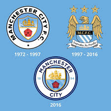 The manchester city club crest displaying etihad airways as the shirt sponsor on a first team shirt on april 24, 2020 in manchester, england Football Badge Or Design Bodge Right Angle Creative Branding Marketing Design