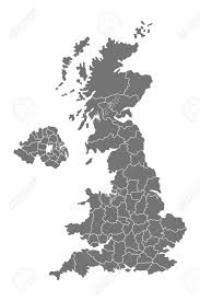 The united kingdom of great britain and northern ireland is a constitutional monarchy comprising most of the british isles. Silhouette Of United Kingdom Or Great Britain Map Black And Royalty Free Cliparts Vectors And Stock Illustration Image 116174313