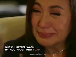 Repost from @gens_kristinejoice, •, — "Guess I better wash my mouth out  with soap."