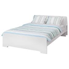 'het computerhok' stond een ikea bureau met schragen die we nog meenamen uit ons vorige huis. Askvoll Bettgestell Mit Kopfteil Und Aufb Weiss Ikea Deutschland