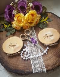 Kutuk Nisan Tepsisi Kutuk Rustic Nisan Rustic Vintage Yuzuk Yukseltici Ahsap Nisan Nisan Yuzukleri Dugun Hediyelikleri