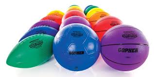 This is a list of ball games which are popular games or sports involving some type of ball or similar object. Rainbow Duraball Sport Ball Gopher Sport