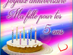 Voici le gâteau d'anniversaire de ma fille. Anniversaire 5 Ans Joyeux Anniversaire
