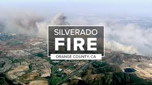 Mayor shea from irvine just updated that all fire areas in irvine are for the most part out. Aerials Silverado Fire In Orange County Oct 26 60 000 Evacuations In Irvine Area Cbs8 Com