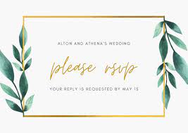 Are at the end of many invitations. A Guide To Wedding Rsvp Wording Printivity Insights