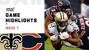 New orleans should be close to full strength on sunday, with running backs alvin kamara and latavius murray plus safeties c.j. Saints Vs Bears Week 7 Highlights Nfl 2019 Youtube