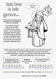 Historieta Biografia De San Francisco De Asis Para Niños De Primaria El Rincon De Las Melli Breve Historia De Santa Teresa De Jesus Con Juego Santa Teresa De Jesus Ejercicios De Calculo Catequesis