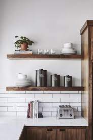 The wonder of floating shelves will never get old. A Technical Guide To Open Shelving Magnolia