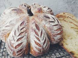 Pumpkin Shaped Sourdough Boule Breadit Sourdough Autumn Bread Sourdough Recipes