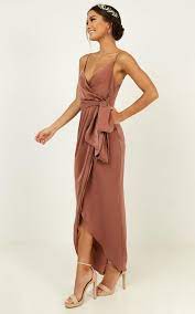 How Will I Know Dress In Dusty Rose Showpo Dusty Rose Dress Dusty Rose Bridesmaid Dresses Happy Dresses