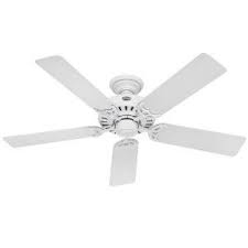 Enjoy the hunter original white ceiling fan (23845). Hunter 25517 Summer Breeze 52 Inch 5 Blade Ceiling Fan White With White Bleached Oak Blades Ceiling Fan Ceiling Fan With Light White Ceiling Fan