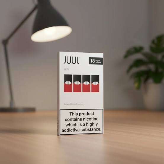 JUUL Berry Pods 18mg/ml Pack Of 4 Pre-Filled Nicotine Pods
