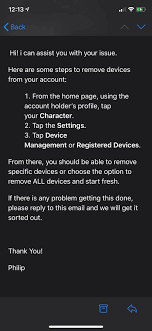 Disney Support Sent Me This For Deactivating Devices Disneyplus