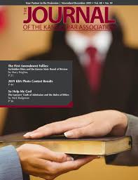 November/December 2019 Journal by Kansas Bar Association