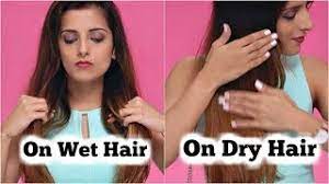 Unlike traditional hair oil, it is designed to hence, a good hair serum has become a must in every beauty arsenal these days in order to keep damage away. 2 Quick Easy Ways Of Using A Hair Serum On Wet Dry Hair Steps To Use Serum Knot Me Pretty Youtube