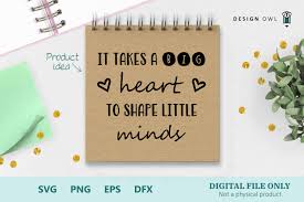 Download It Takes A Big Heart Svg Cut File By Design Owl Thehungryjpeg Com