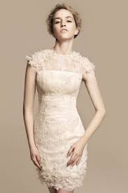 Explore stunning and affordable wedding dresses 2021. Sheath Column Scoop Neck Sleeveless Flowers Short Mini Wedding Dress Wedding Dress Cap Sleeves Ivory Lace Wedding Dress Tea Length Wedding Dress