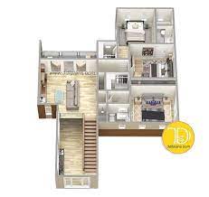 Residential 3d Floor Plans For Sawyer