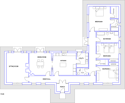 House Plans No 36 Ballyfallon Blueprint Home Plans House Plans House Designs Planning Application Bungalow Floor Plans House Plans Bungalow House Plans